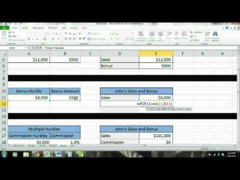 Microsoft Excel 2010 Tutorial for Beginners: IF FUNCTION, Logical test, If Then Or