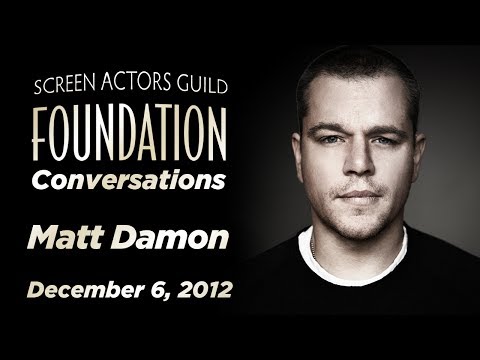 Conversations with Matt Damon