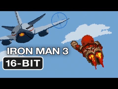 16-Bit Iron Man 3 - Movie Homage HD Video Game