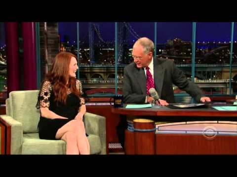 Julianne Moore - David Letterman 02.14.06