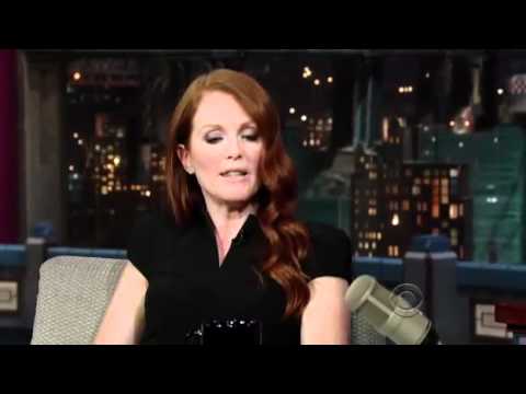 Julianne Moore   David Letterman 2011 07 26