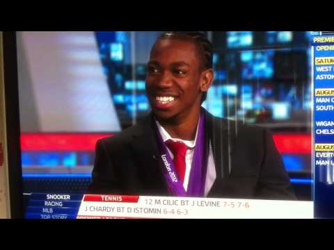 Yohan Blake Sky Sports interview