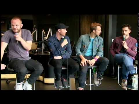 COLDPLAY Interview at 102.1 the edge in Toronto, ON