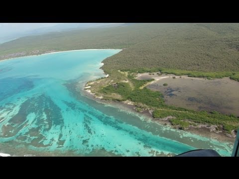 The Hellshire Hills and Manatee Bay in The Portland Bight, Jamaica, August 2013