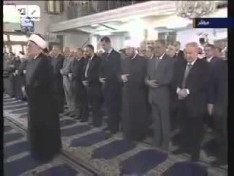 Bashar al Assad's Syrian/Alawi government ministers attempt to pray: DISGRACEFUL