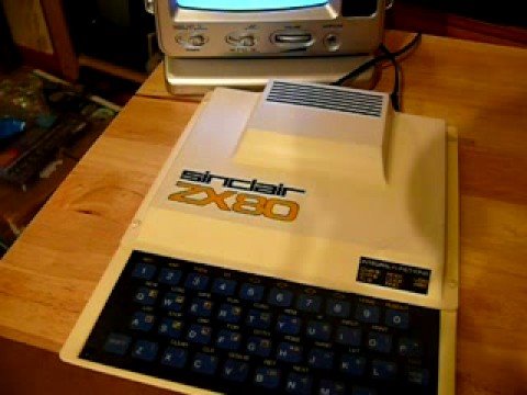 Sinclair ZX80 vintage home computer. Collectors item.