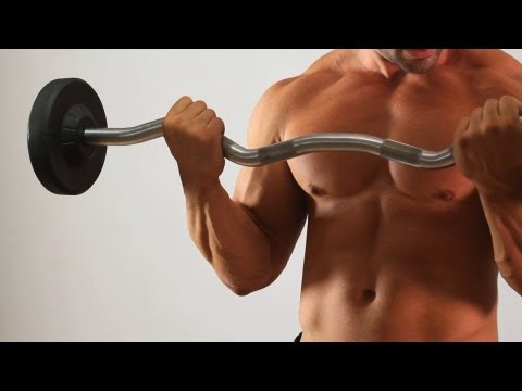 Barbell Curl | Home Arm Workout for Men