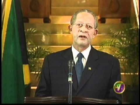 PM BRUCE GOLDING ADDRESS TO THE NATION ON HIS RESIGNATION