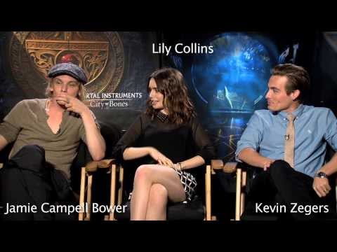 THE MORTAL INSTRUMENTS Interview: Lily Collins, Jamie Campbell Bower and Kevin Zegers