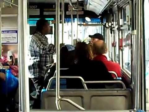 Vietnam Veteran Fights Street Thug On City Bus. Part 1