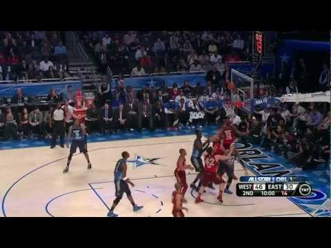 NBA 2012 全明星賽 上半場完整影片