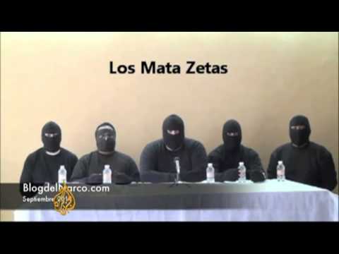 Mexico parades 'Zeta killers' on camera