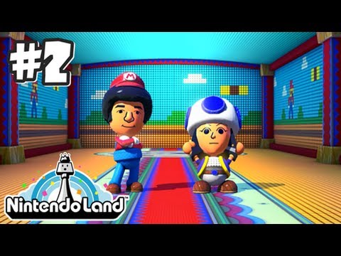 Nintendo Land Wii U - Part 2 - (Co Op) Mario Chase & Luigi's Ghost Mansion