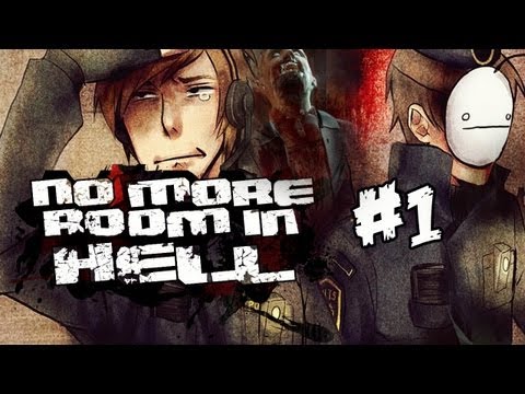 No More Room In Hell (Co-op): Cry & Pewds Tries To Play - Part 1 (Mini Series)