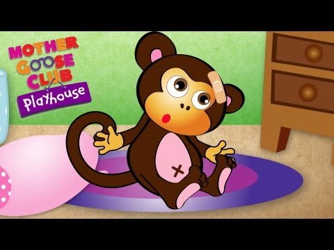 Five Little Monkeys Jumping on the Bed - Mother Goose Club Nursery Rhymes