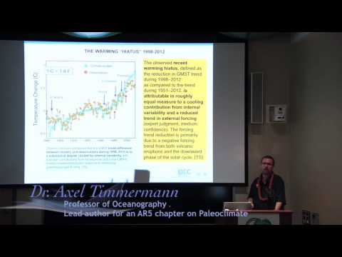 IPCC Report Climate Change 2013: Briefing by Lead Authors at University of Hawaii.