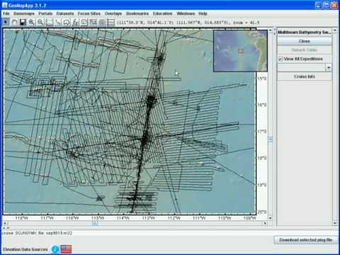 Portals: Multibeam Swath Bathymetry Data