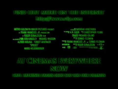 Species FIlm 90's Advert1996