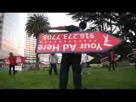 Contra Costa Times AArrow Sign Spinners w/ DiJon Rice