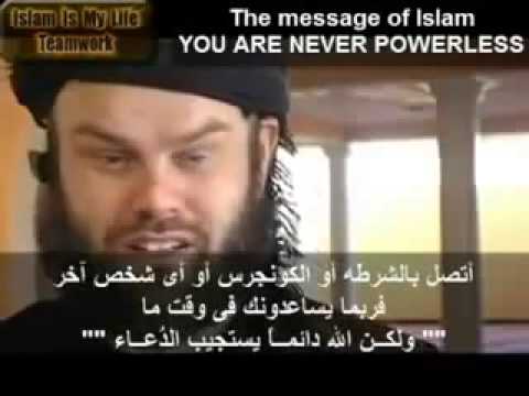 American convert to Islam اسلام امريكي أعمى بعد سماعة آية