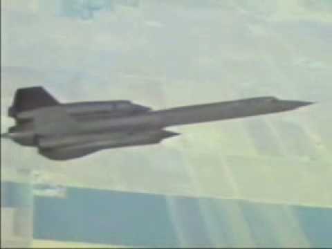 The last official flight of the SR-71 Blackbird