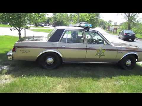 PLYMOUTH GRAN FURY HIGHWAY PATROL CAR