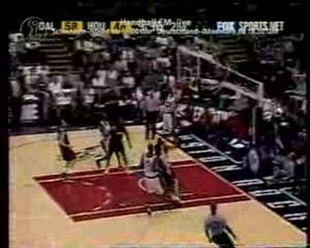 Steve Francis catches the monster alley oop.