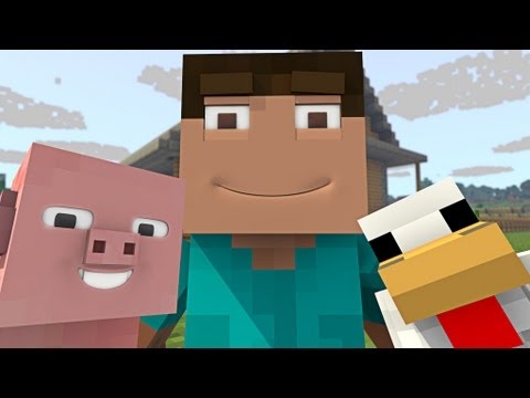 A Whole World Made for Me ORIGINAL MINECRAFT SONG by TryHardNinja M/V