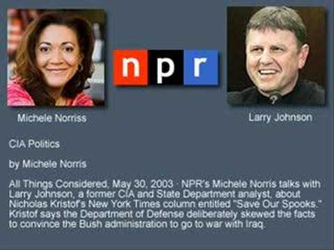 NPR's Michele Norris talks with Larry Johnson