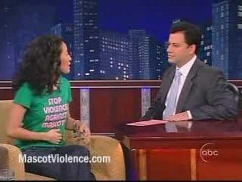 Sandra Oh Speaks Out Against Mascot Abuse on Jimmy Kimmel