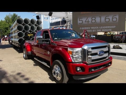 Watch the 2015 Ford F-450 6.7L Diesel Super Duty Debut at the State Fair of Texas