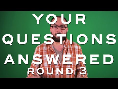 Michael Answers Your Questions! Round 3 - YouTube Space Lab