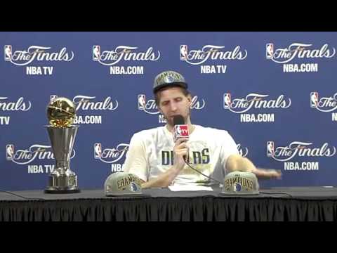 Dirk Nowitzki Post Game Press Conference Interview - Game 6 NBA Finals 2011