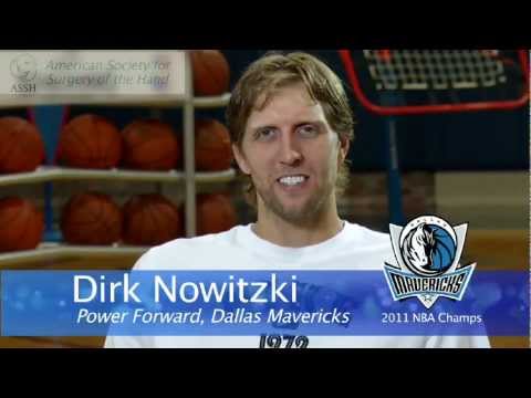 Jammed Finger: Dirk Nowitzki Interview with Hand Society (ASSH)