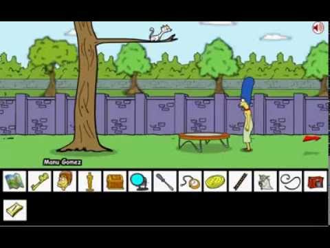 Marge Simpson Saw Game Walkthrough