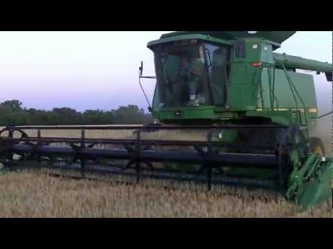 Wheat Harvest On A Real Family Farm in Kansas!