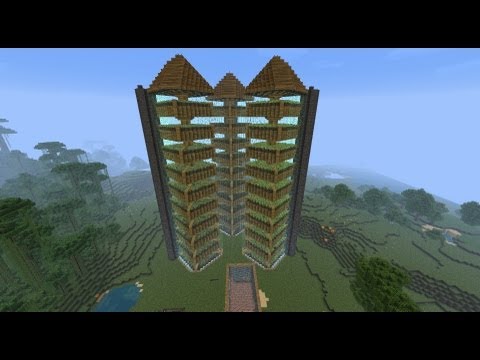 Minecraft Huge Wheat,Potato,Carrot Farm - Veggie Central