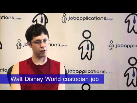 Disney Interview - Walt Disney World Custodian