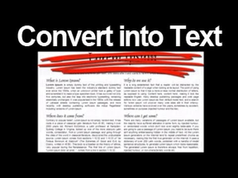 [SOLVED]- Convert a Photo to Text for FREE - OCR - Learn how to convert a jpg into text