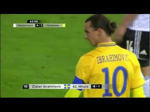 Germany - Sweden 4-4, all goals. WC Qualifying Oct 16 2012 (Swedish Commentary, Lasse Granqvist).