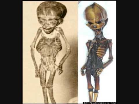 Two 6 inch Tall Mummies found in Atacama Desert