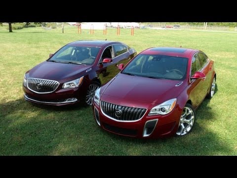 2014 Buick Regal GS vs LaCROSSE 0-60 MPH Mashup Review