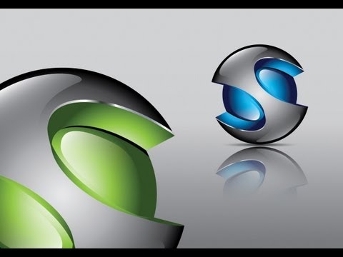 How to create FULL 3D logo in Adobe Illustrator CS5.1 HD quality