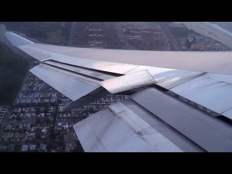 British Airways 747-400 Amazing Evening Takeoff from New York JFK!