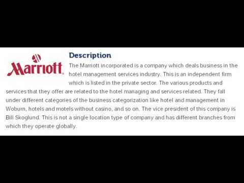 Marriott­ Corporate Office Contact Information