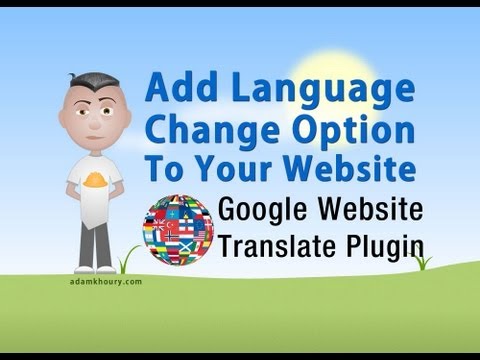 Website Language Translator Google Plugin Tutorial Add Code and Style