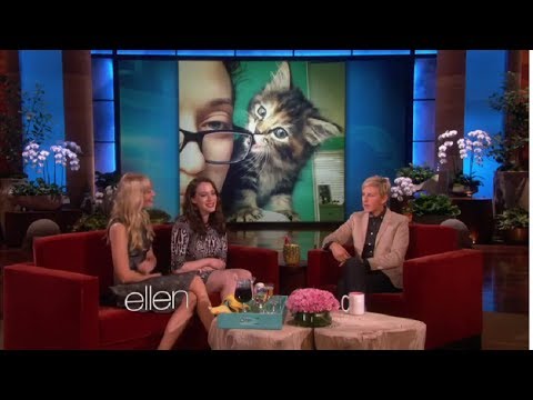 '2 Broke Girls' and Their Pets! on Ellen Show