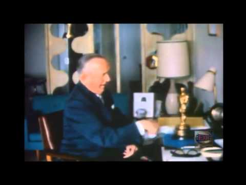 Exclusive and Rare (High Quality) Colour Footage Of Stan Laurel At Home