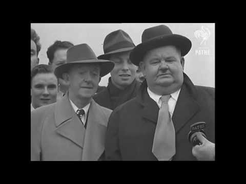 Rare Laurel & Hardy Interview (funny),1947 [Full Resolution]