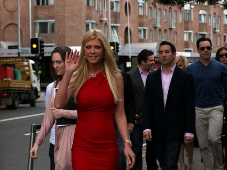 Tara Reid   - American Pie Reunion, Harry's Cafe de Wheels Sydney, Woolloomooloo Photography Eva Rinaldi  Earlier this morning in Sin City Sydney - outside the famous Harry's Cafe de Wheels to be precise, the cast of 'American Reunion' (better known as 'American Pie') congregated to help promote the Australian release of the latest instalment of their movie. Fans and media gathered and most agreed that it was a breath of fresh air to have a movie premiere outside in such nice and hip surroundings, rather than at a cinema, which is the norm.